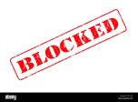blocked